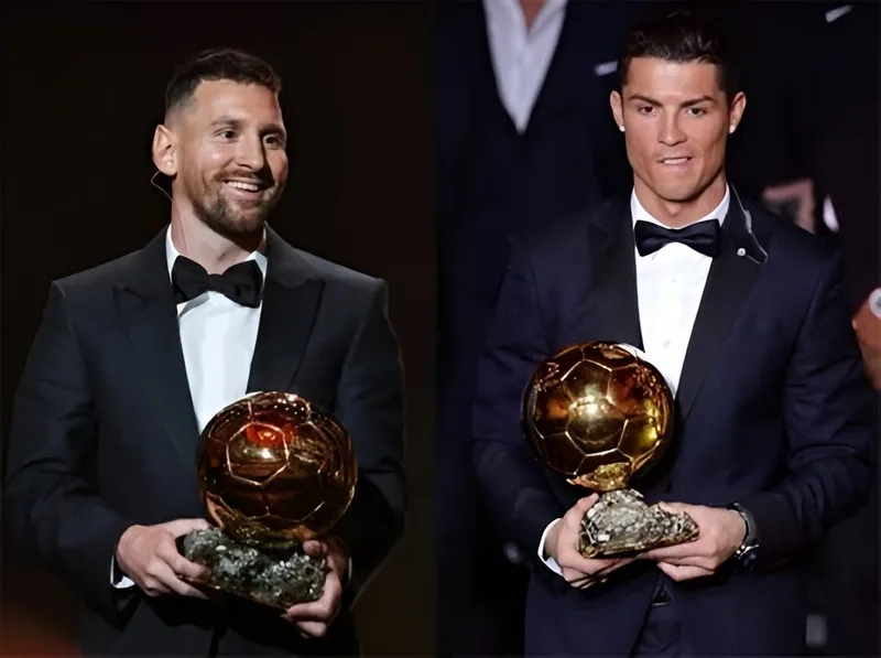 Messi giành 4 Quả bóng vàng FIFA, Ronaldo giành 2 từ năm 2010 đến 2015.