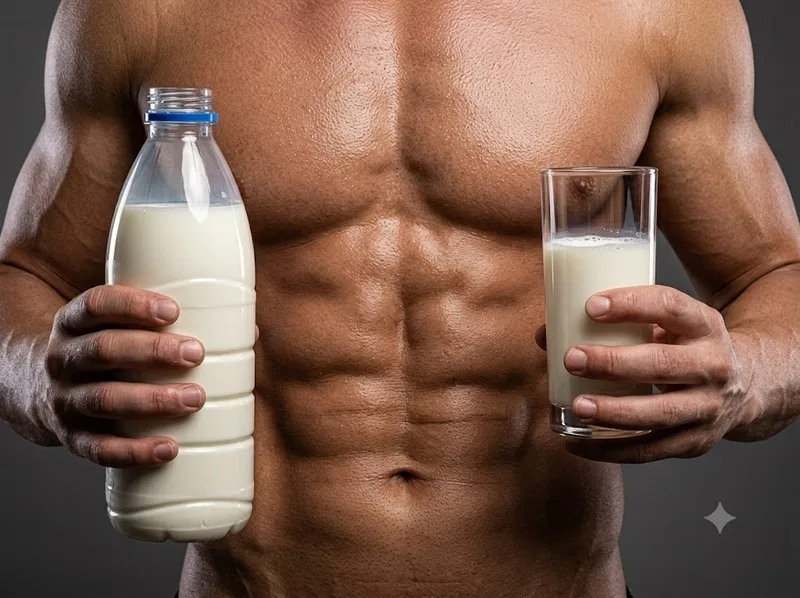 Protein trong sữa hỗ trợ quá trình phục hồi và duy trì cơ bắp