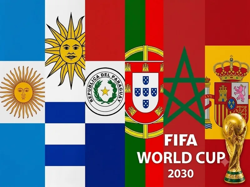World Cup 2030 được tổ chức tại 6 quốc gia thuộc 3 châu lục